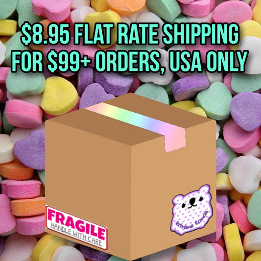 Flat-rate Shipping!