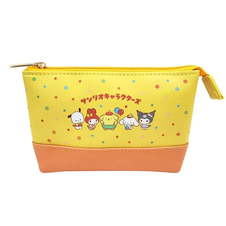 Sanrio Retro Room Series, Double Zipper Cosmetic Pouch