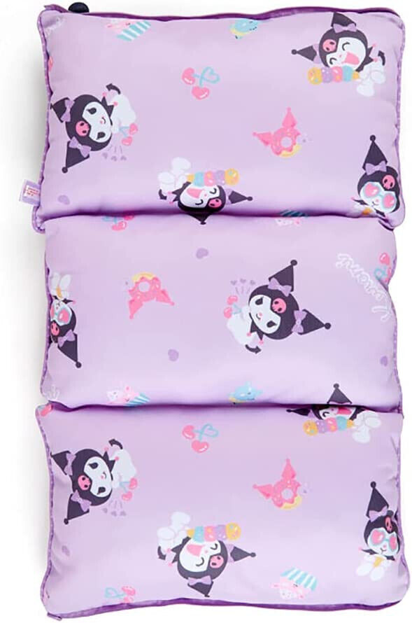 Sanrio Summer Fruits, 2 Way Foldable Pillow Cushion, Kuromi