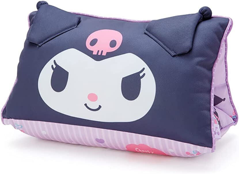 Sanrio Summer Fruits, 2 Way Foldable Pillow Cushion, Kuromi