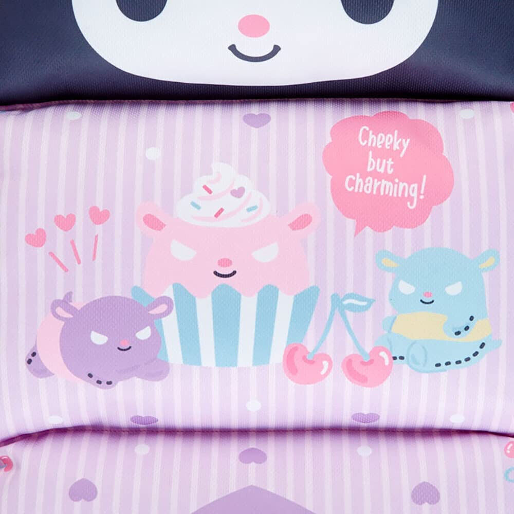 Sanrio Summer Fruits, 2 Way Foldable Pillow Cushion, Kuromi