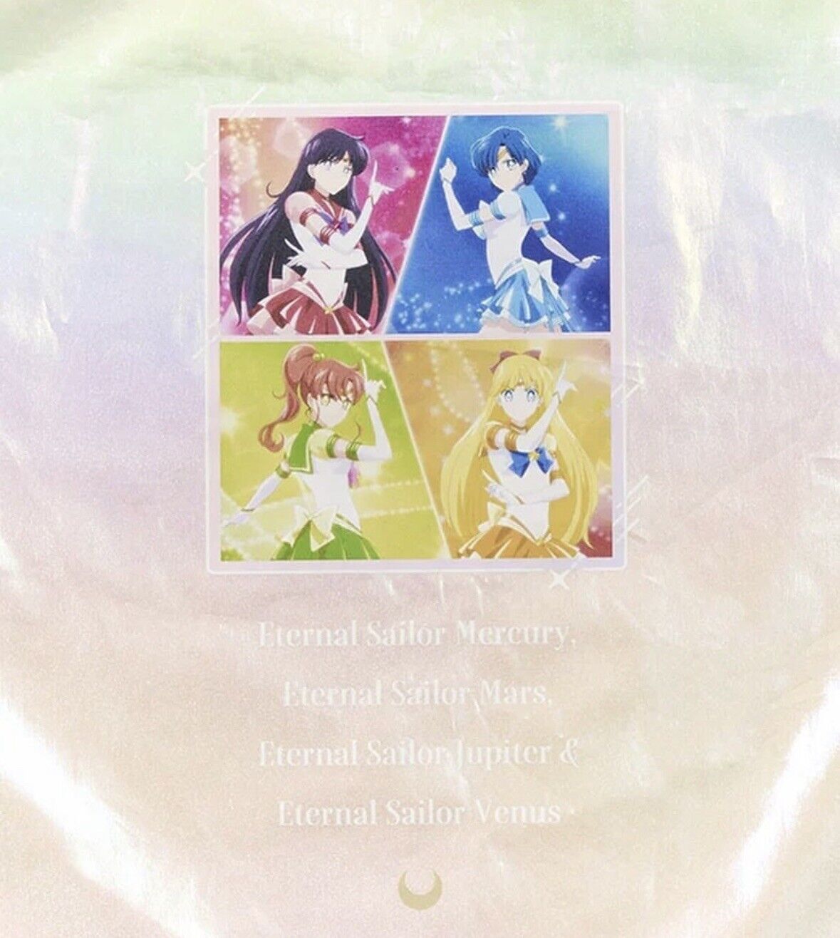 3COINS x Sailor Moon Cosmos, Holographic Eco Tote, Style A