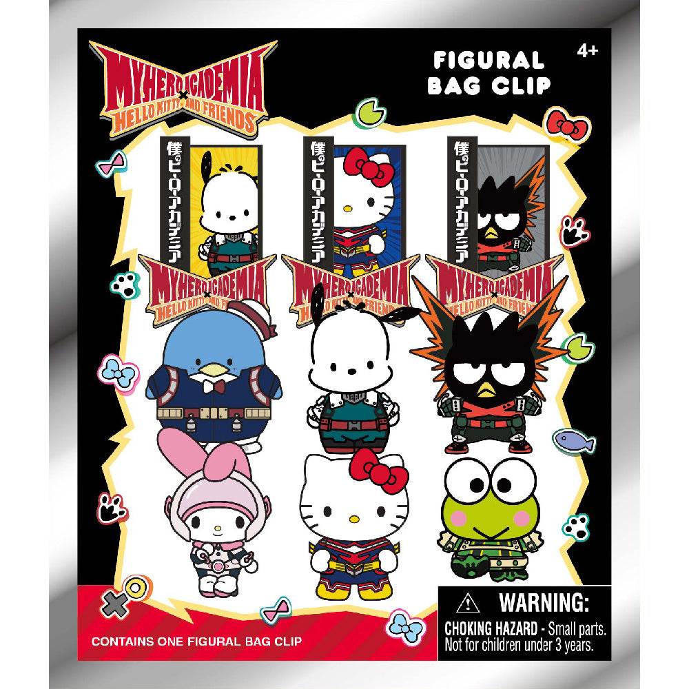 Opened Blind Bag, My Hero Academia X Hello Kitty & Friends Bag Clip