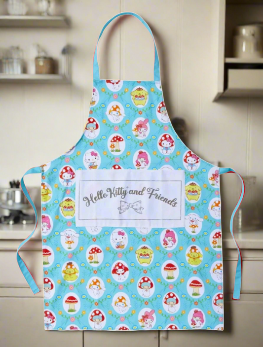 Sanrio Hello Kitty and Friends, Mushroom Party Apron