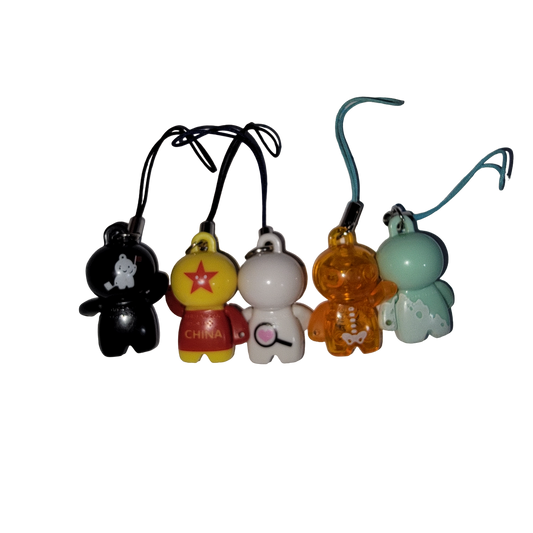 Bandai, Anizo 100% Reality Mind, Netzuke, Phone Charms, Vintage 2008