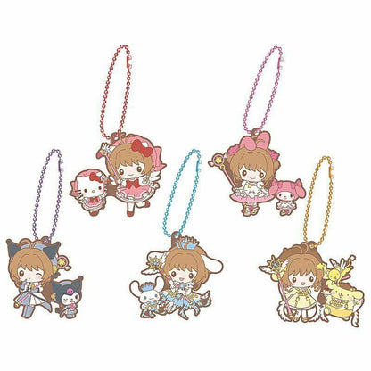 Cardcaptor Sakura x Sanrio, Rubber Mascot Keychain Gashapon