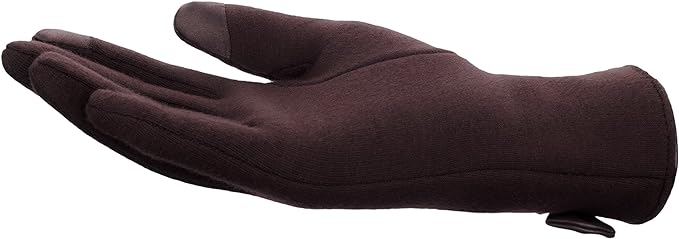 Dainty Ladies' Winter Touchscreen Gloves, Fleece Lined with Bow