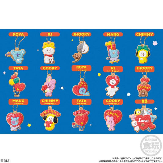 Bandai, BT21 Cookie Charmcot Volume 2, Opened Blind Bag