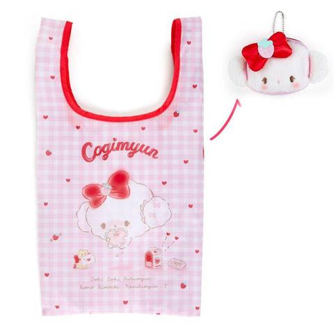 Sanrio Cogimyun, First Love, Eco-Tote Bag with Plush Pouch
