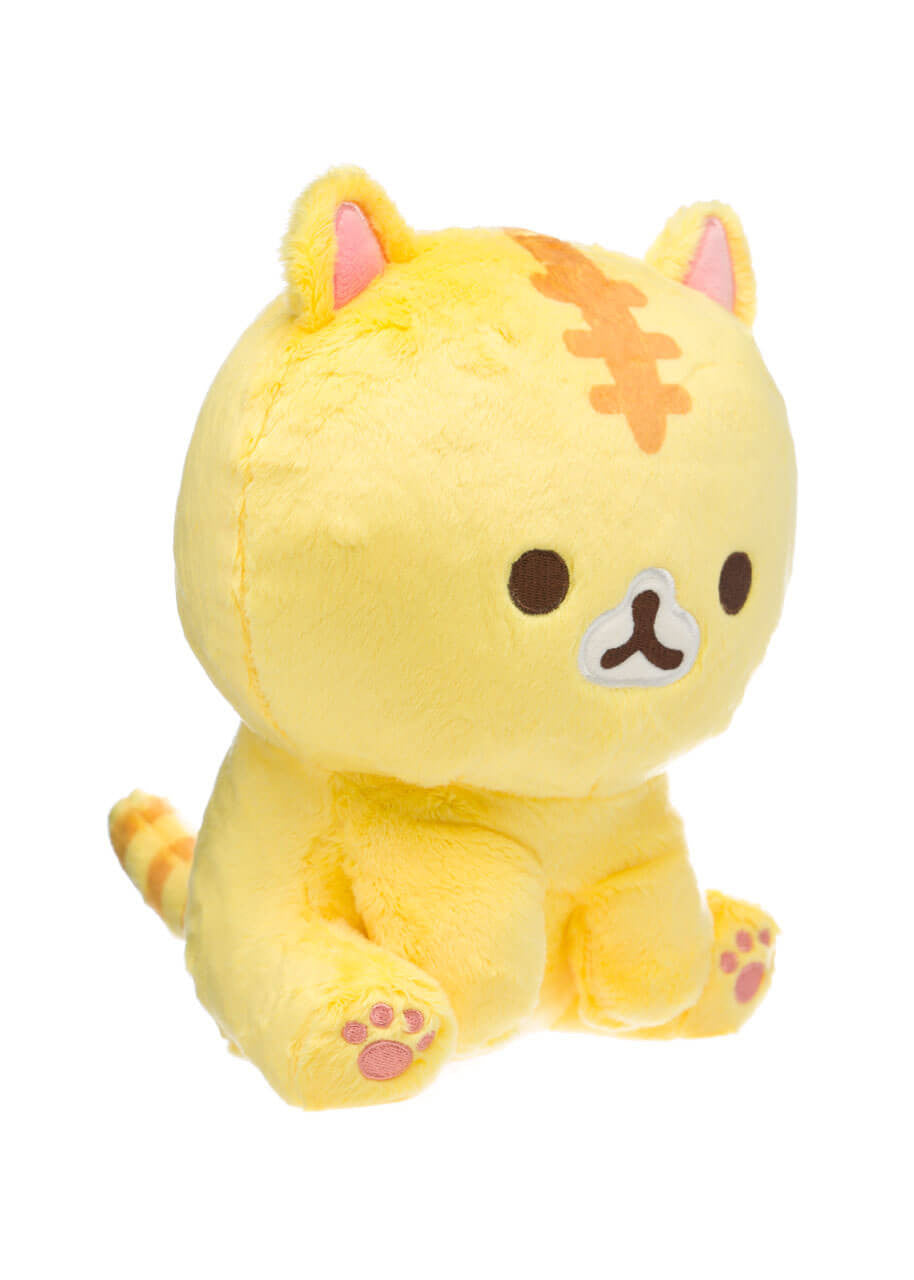 San-x Corocoro Coronya Yellow Cat Plush, 8 inch