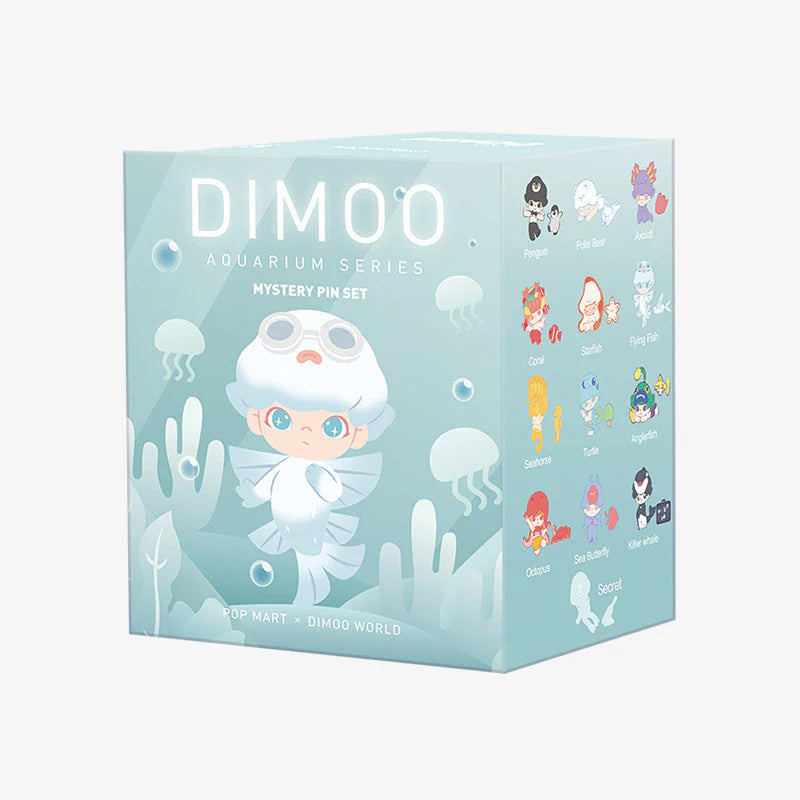 Pop Mart, Dimoo Aquarium Enamel Pin Series Blind Box