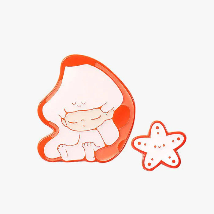 Pop Mart, Dimoo Aquarium Enamel Pin Series, Opened Blind Box