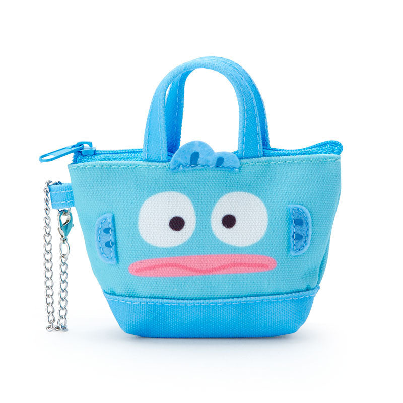 Sanrio Hangyodon Mini Tote Pouch Keychain