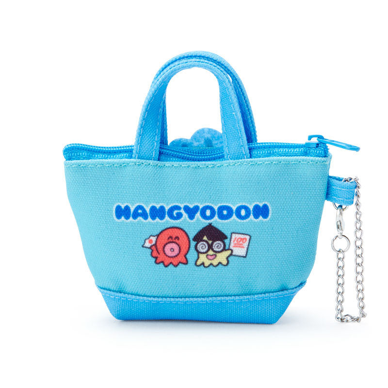 Sanrio Hangyodon Mini Tote Pouch Keychain