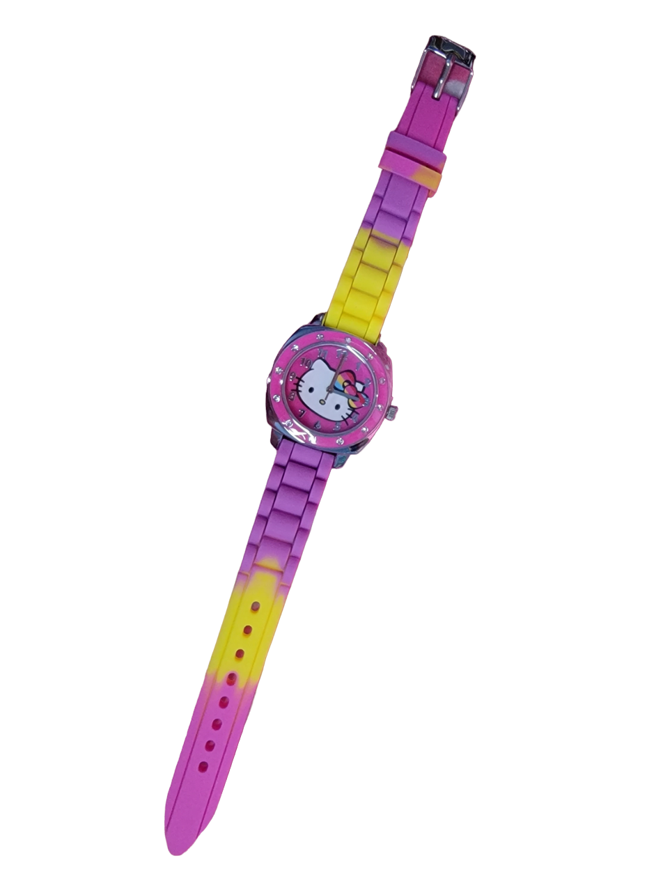 Sanrio Hello Kitty, Ladies Wristwatch, Tie Dye Ombre