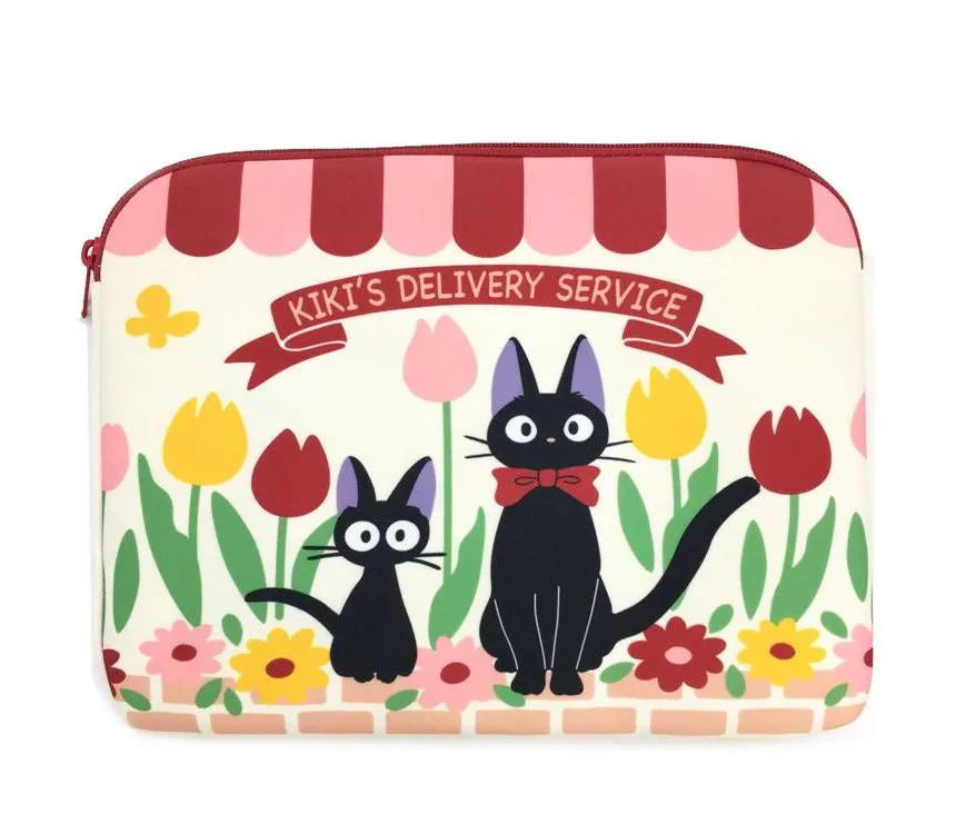 Studio Ghibli Kiki's Delivery Service, Jiji and The Tulip Field Tablet Case