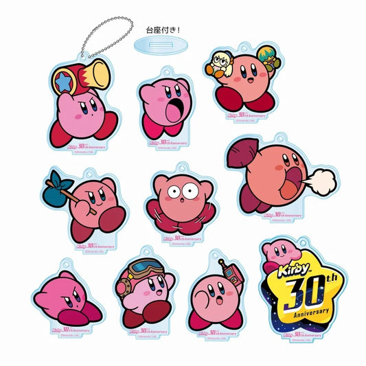 Kirby 30th Anniversary Acrylic Stand Keychain Blind Bag