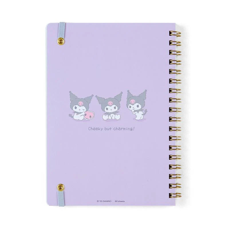 Sanrio Kuromi, Plush Toy, B6 Spiral Bound Notebook