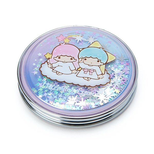 Sanrio Little Twin Stars 2 Way Folding Compact Mirror