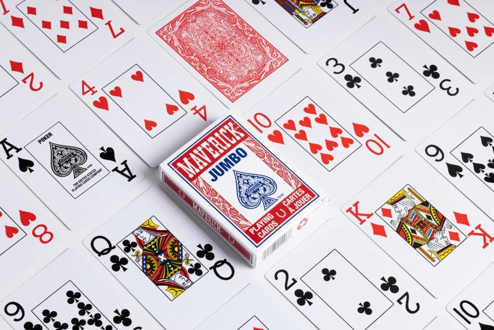 Maverick Playing Cards, Jumbo Index