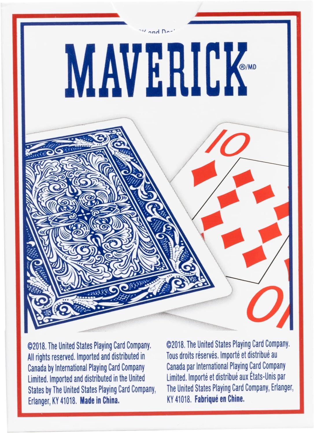 Maverick Playing Cards, Jumbo Index