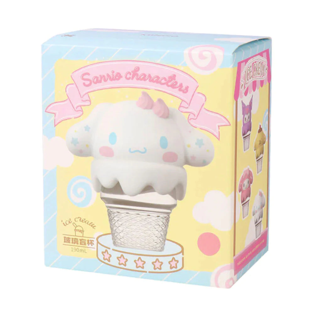 Miniso x Sanrio Characters Figural Ice Cream Glass Cup, Opened Blind Box