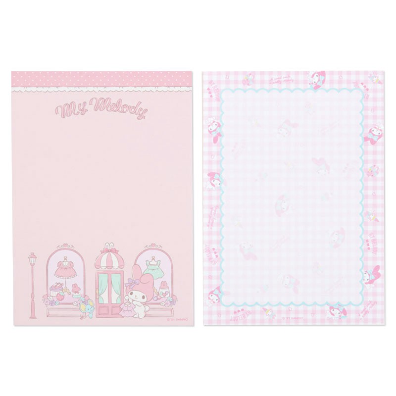 Sanrio My Melody and My Sweet Piano Large Memo Pad