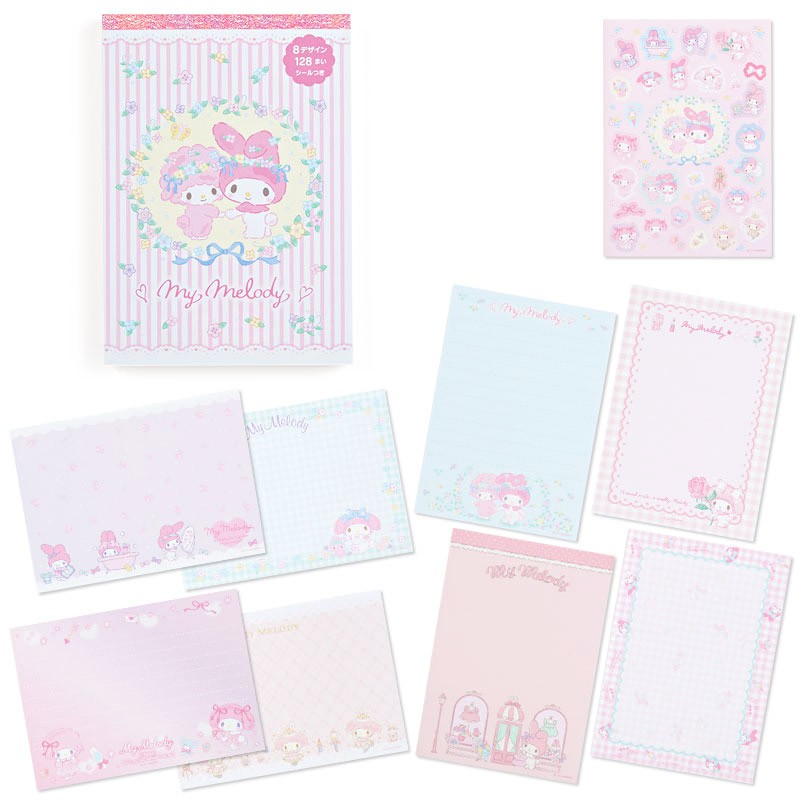 Sanrio My Melody and My Sweet Piano Large Memo Pad