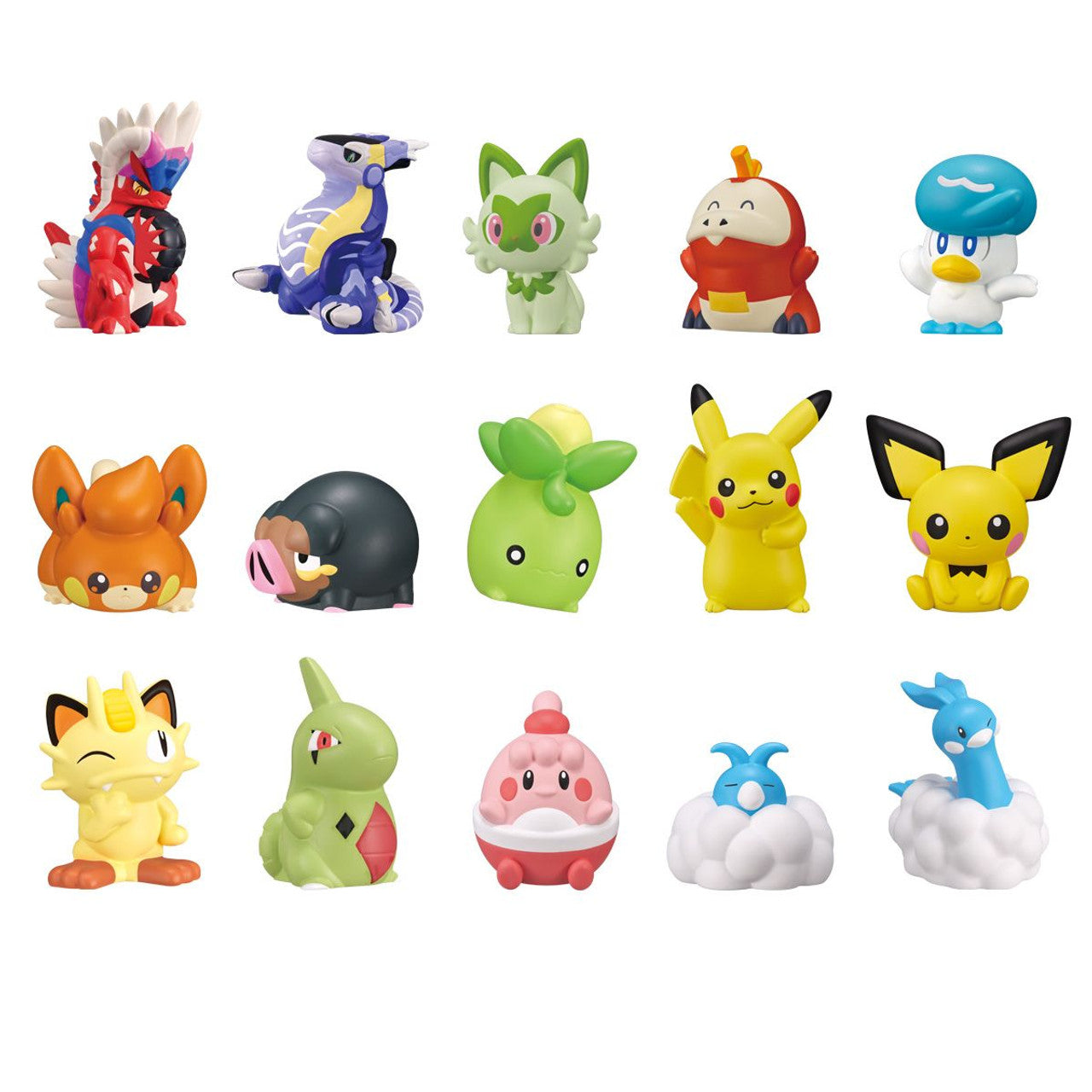 Bandai Pokemon Kids, Paldea Region, Mini Figure