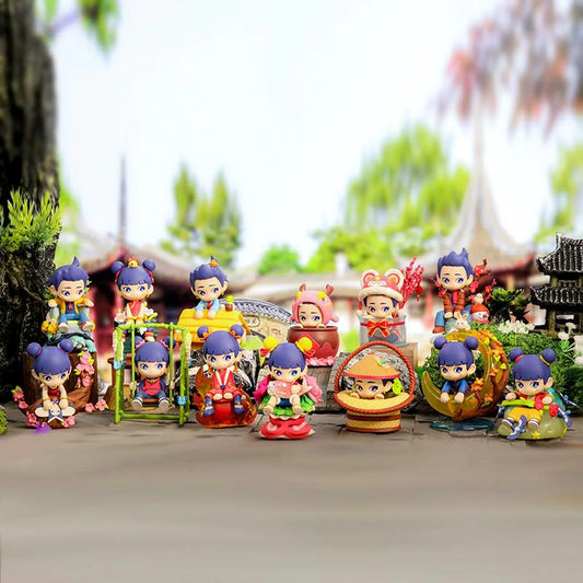 Pop Mart Nezha Seasonal Flowers, Opened Blind Box