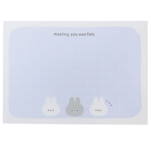 Q-lia, Mofu Mofu Bunny Small Memo Pad