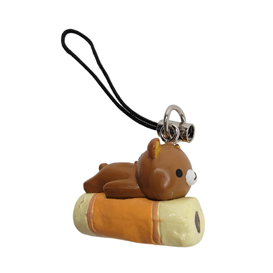 San-x Green Camel, Rilakkuma, Vintage 2008 Souvenir Phone Charms