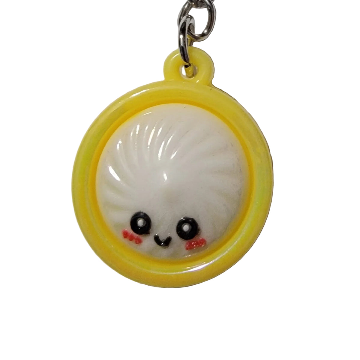 Happy Iridescent Mini Bao Bun Keychain