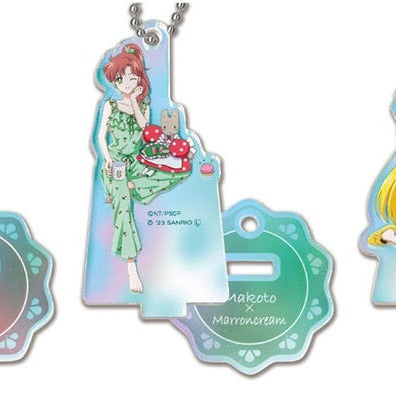 Sailor Moon Series x Sanrio Characters, Mini Acrylic Stand Keychain, Opened Blind Bag