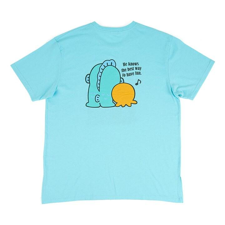 Sanrio Hangyodon BIG Graphic T-Shirt, Double-Sided