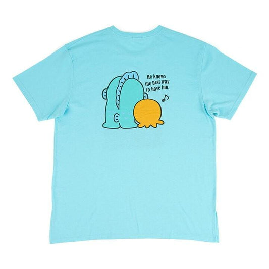 Sanrio Hangyodon BIG Graphic T-Shirt, Double-Sided