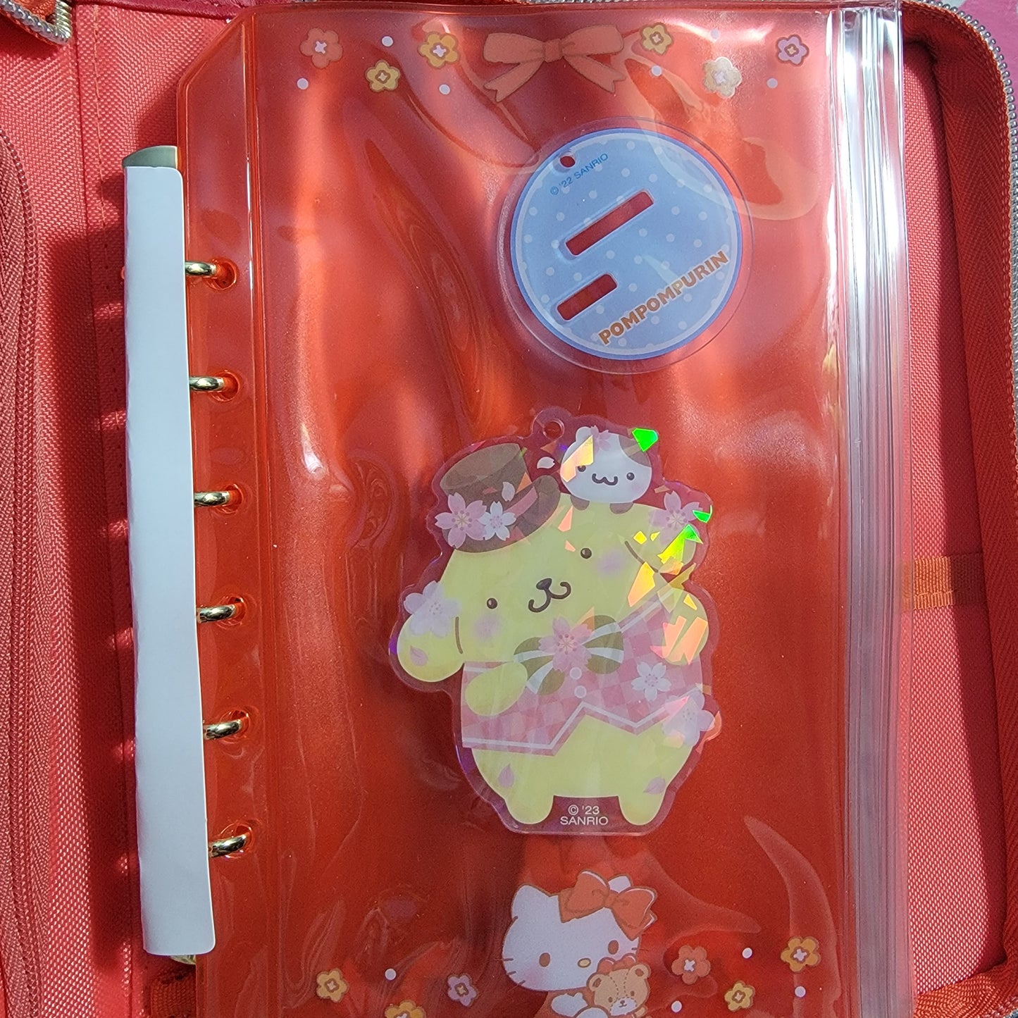 Sanrio Hello Kitty, Enjoy Idol, Personal Organizer, 6 Ring Binder