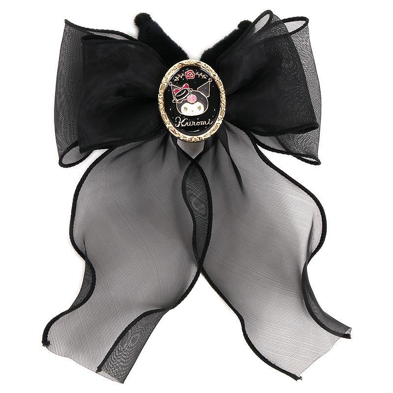 Sanrio Kuromi, Delusional Lady Series Ribbon Bow Hair Clip