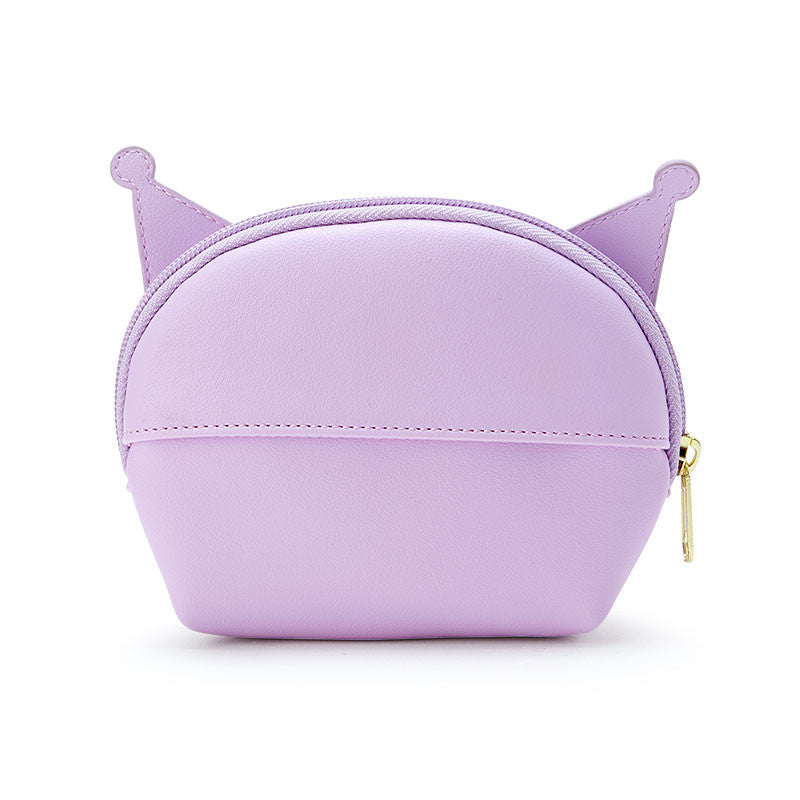 Sanrio Kuromi Oval Cosmetic Pouch, Dull Color Collection