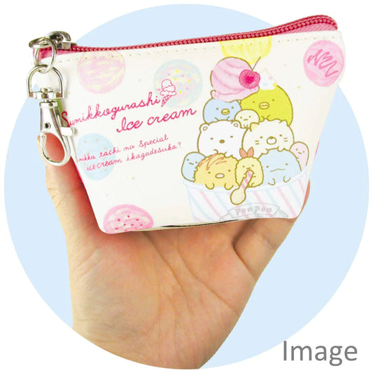 San-x Sumikko Gurashi, Triangular Mini Pouch, Penpen Ice Cream