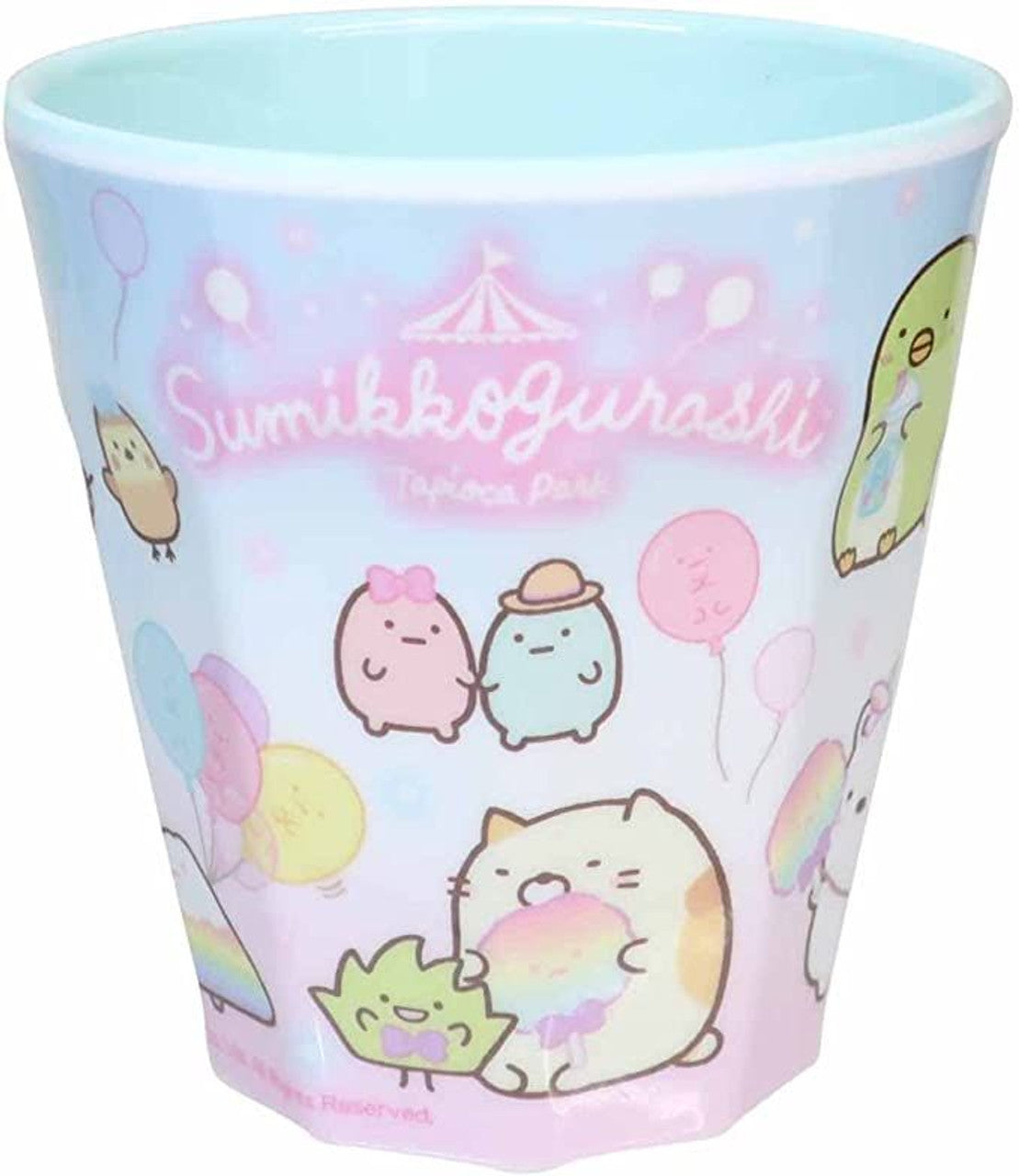 San-x Sumikko Gurashi, Tapioca Park, Balloons Melamine Cup