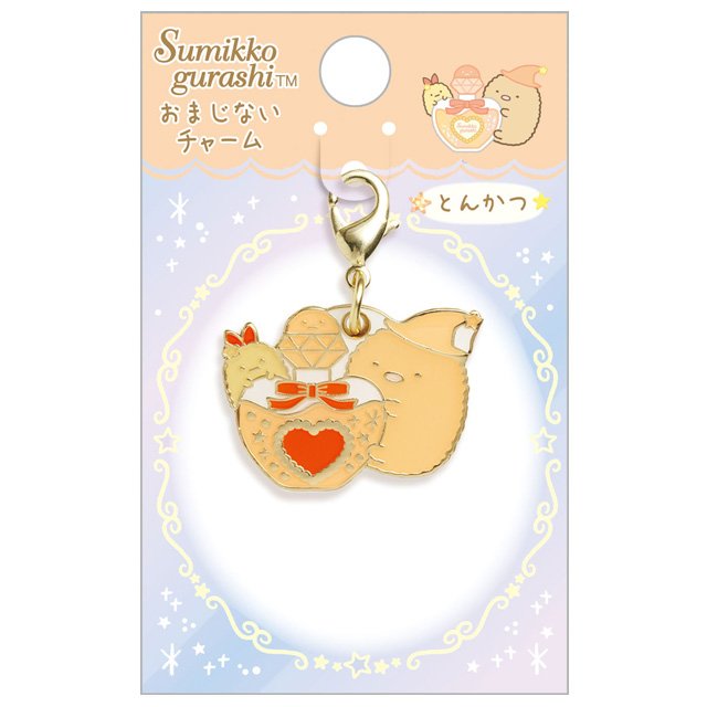 San-x Sumikko Gurashi Tonkatsu and Ebi Furai Fortune Market, Bag Charm