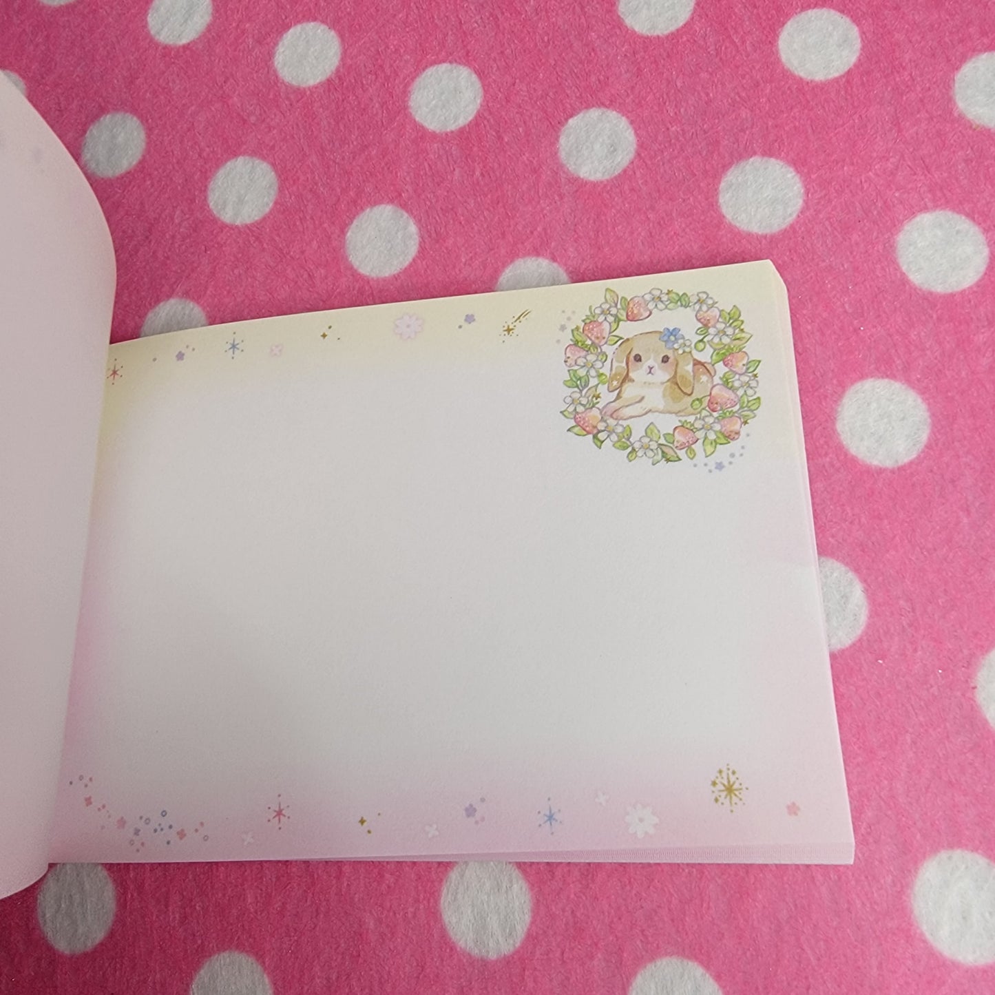 Q-lia, Jamjelly, Cottage Bunnies Small Memo Pad