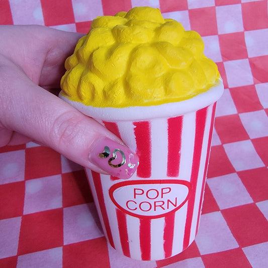 Cup of Buttered Popcorn Slow Rise Squishy