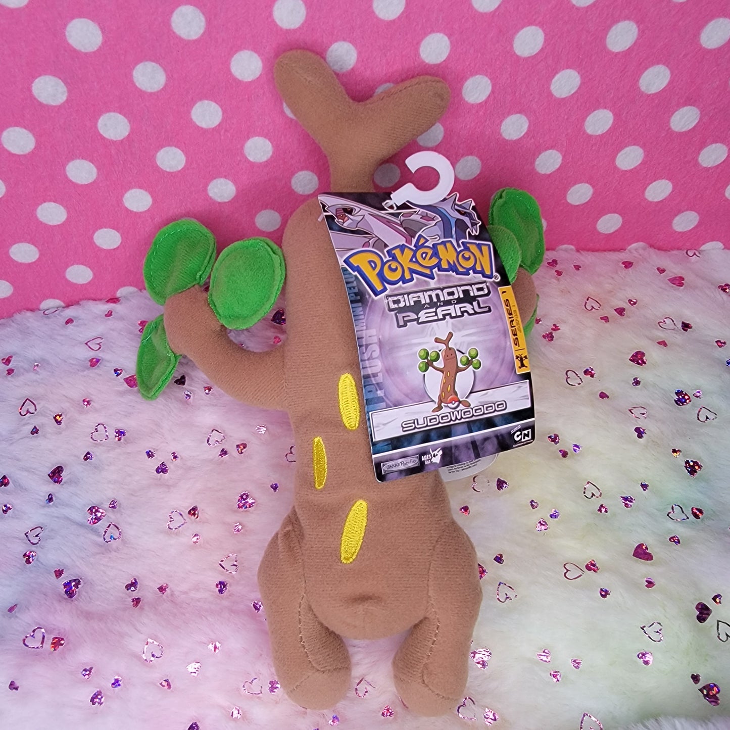 Vintage Pokemon Sudowoodo Plush