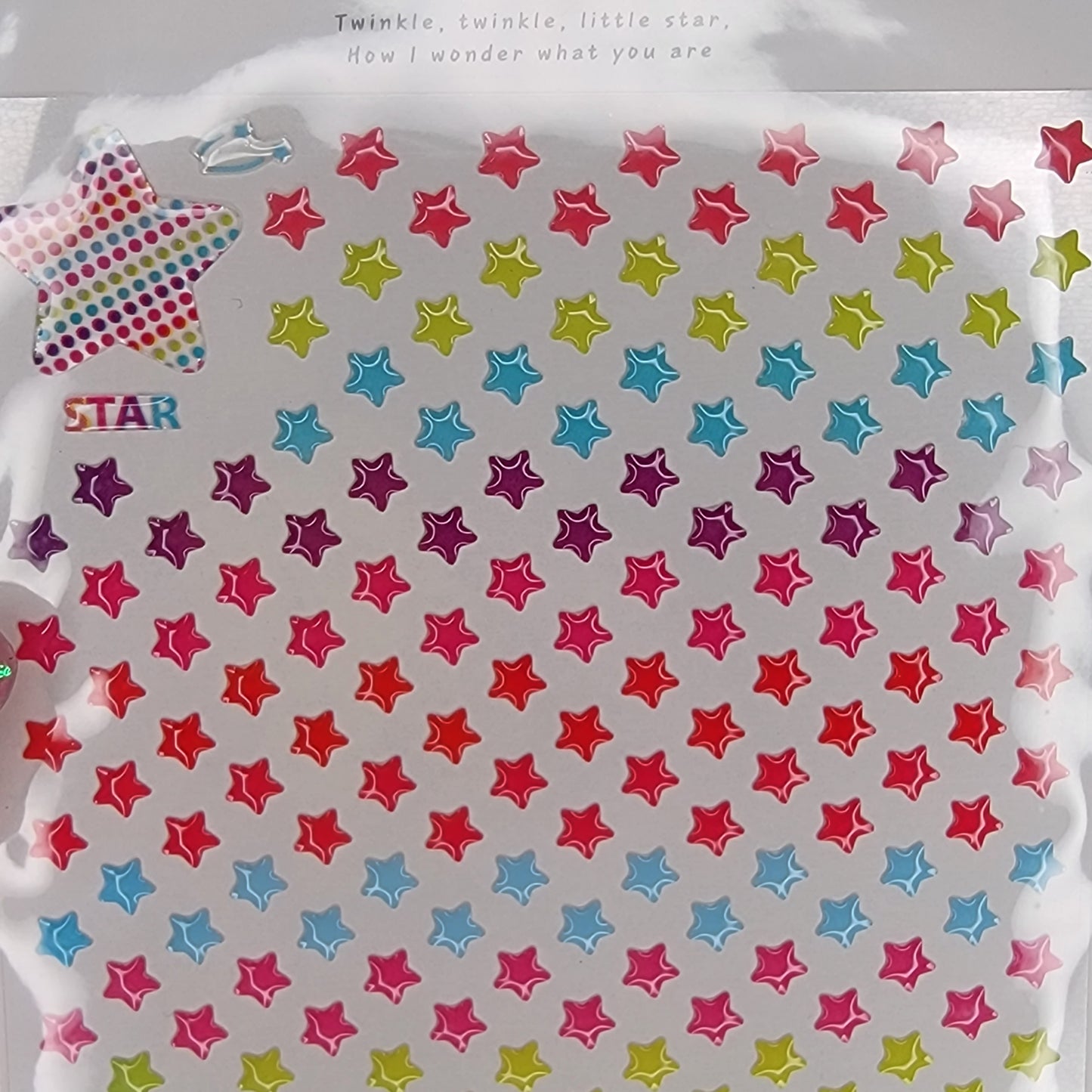 Tiny Star Gel Stickers