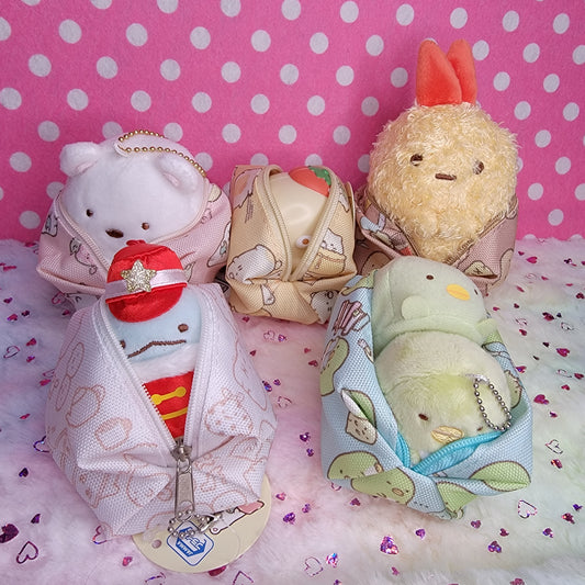 San-x Sumikko Gurashi Cube Zipper Coin Pouch