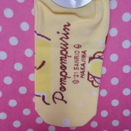 Pompompurin Sleeping Ankle Socks