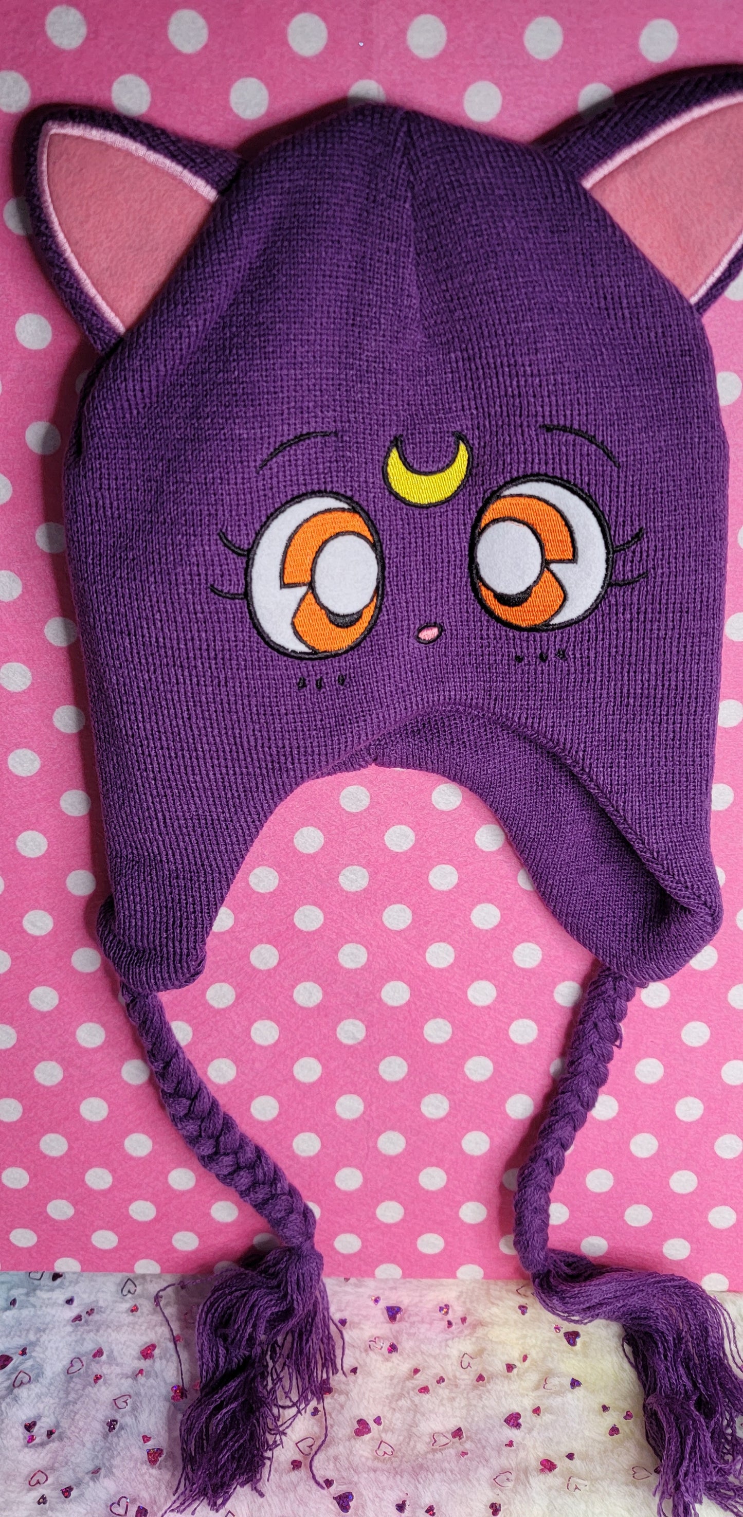 Sailor Moon Luna Tassel Beanie