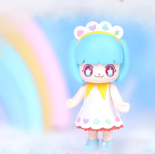 52TOYS Kimmy & Miki Rainbow Color Circus Series, Opened Blind Box